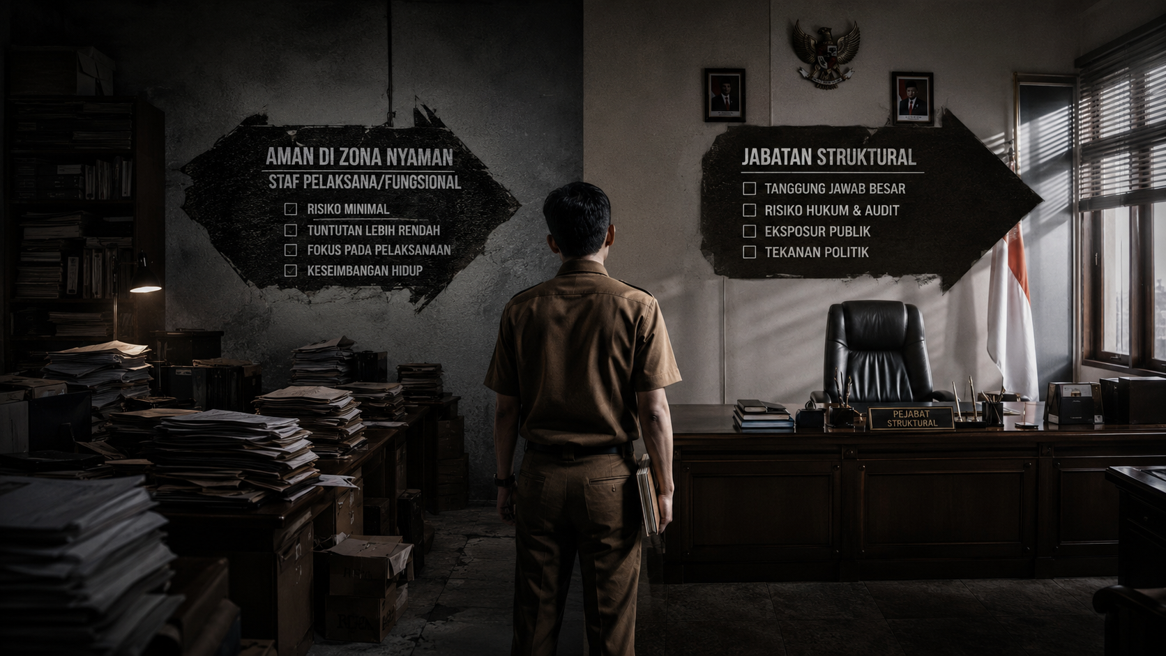 Conscious Unbossing di Birokrasi: Ketika ASN Enggan Jadi Pejabat